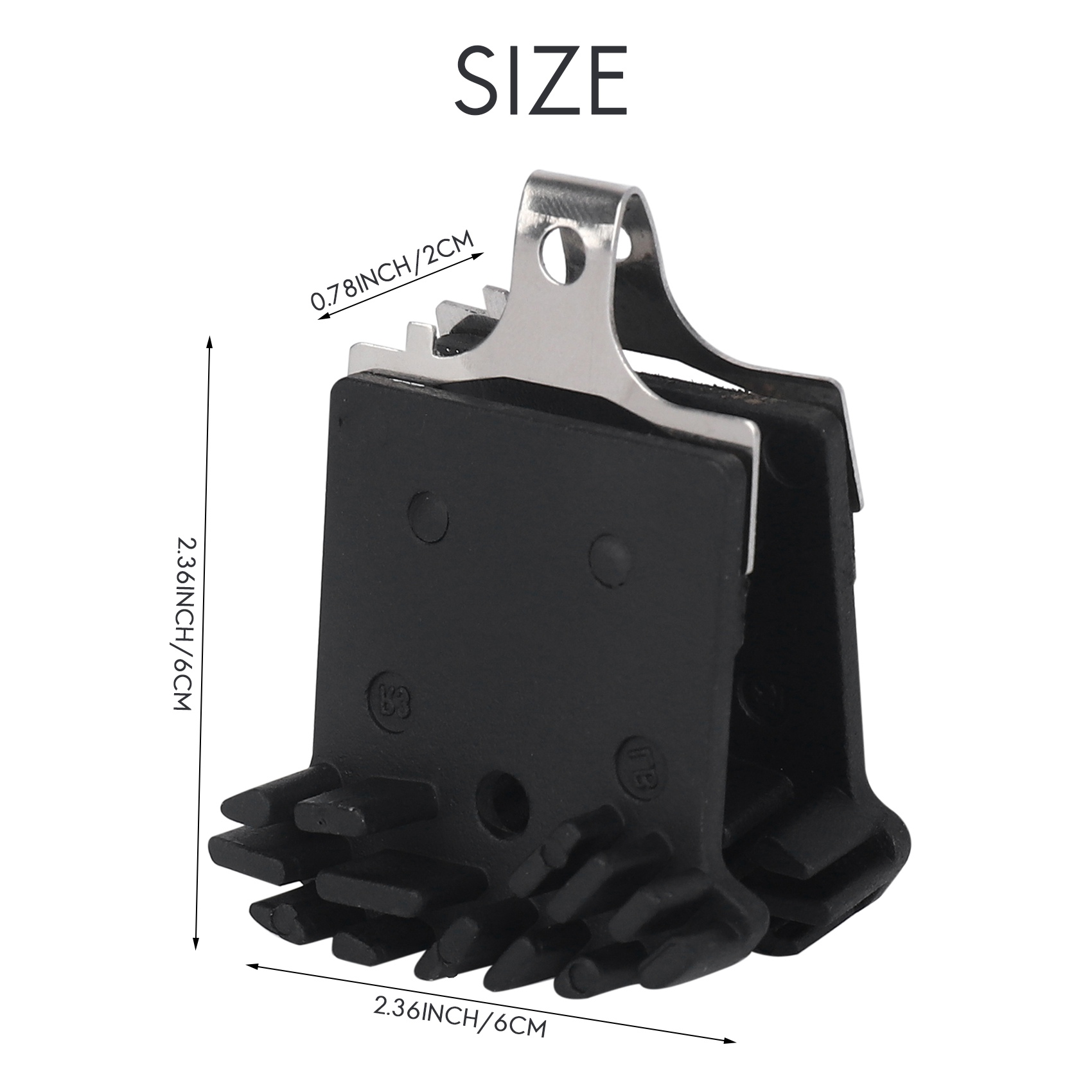 Tech Bike Accessories - A89E-Brake Pads Hydraulic Disc Brake Metal