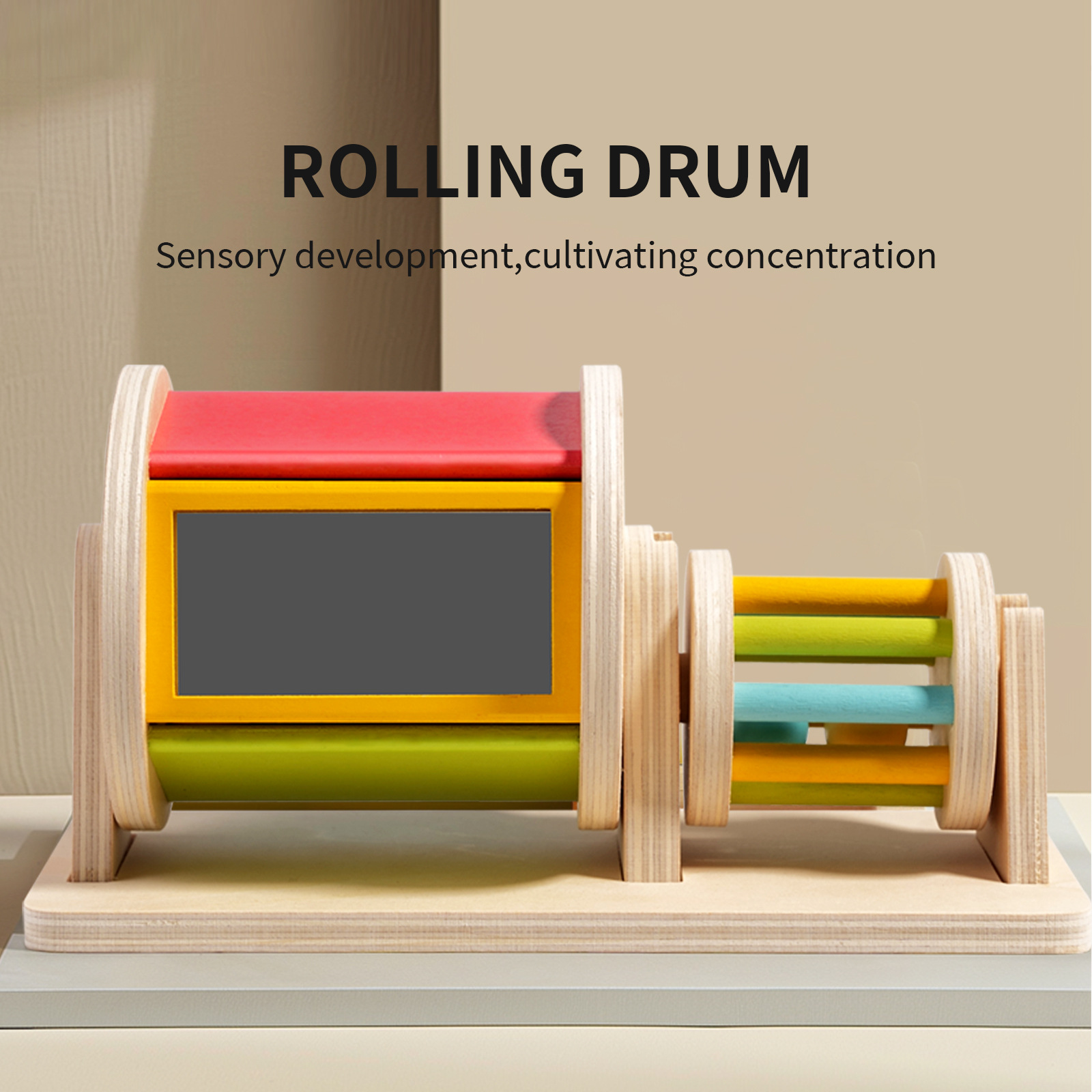 Wooden Montessori Color Rollin - Tech Accessories Gifts ulasan dan harga
