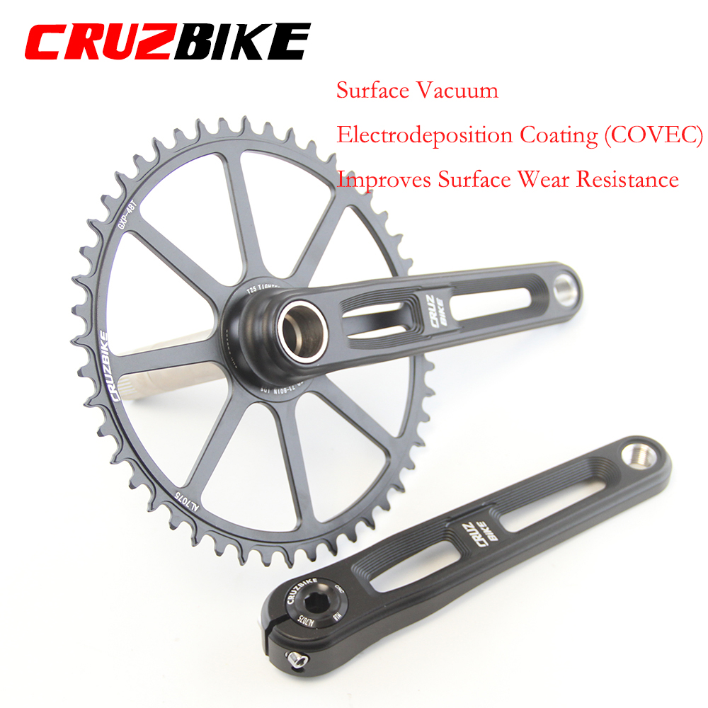 CRUZbike Folding Bike Crankset - Tech Bike Accessories ulasan dan harga
