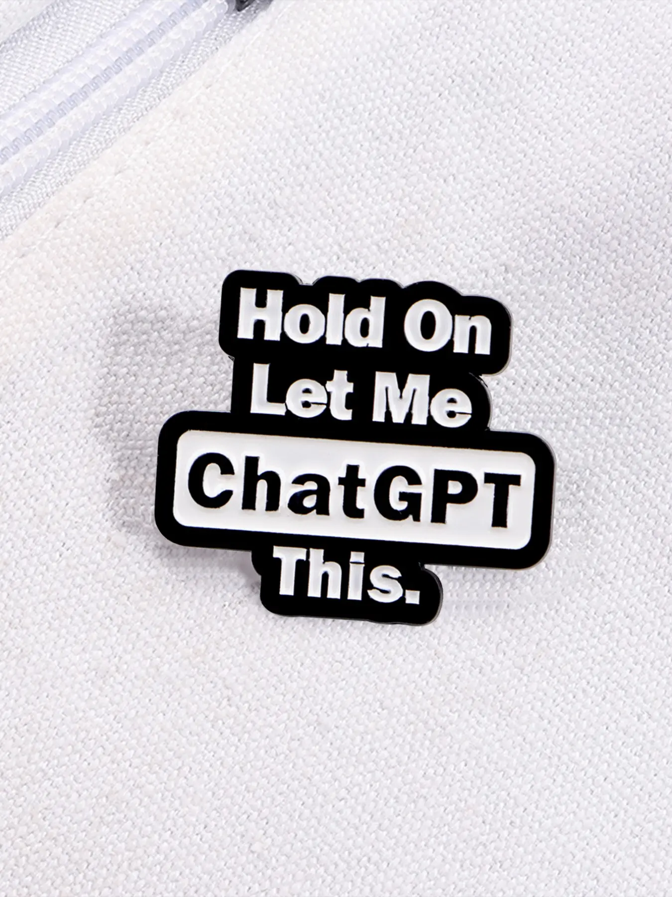 Chatgpt Enamel Pin Emblem Logo - Tech Accessories For Students ulasan dan harga