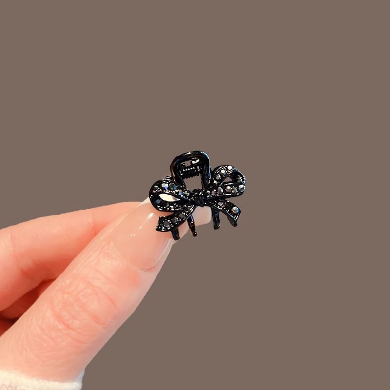 Black Rhinestone Wave Clip Wom - Hi Tech Accessories ulasan dan harga