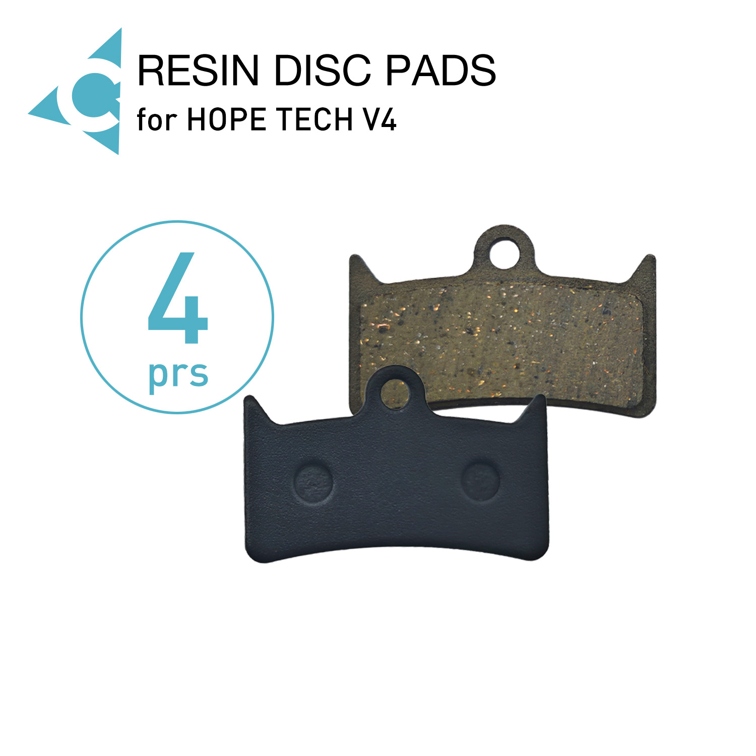 4 Pairs Bicycle Disc Brake Pad - Tech Bike Accessories ulasan dan harga