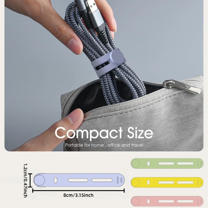 5/10pcs, Portable cable organi - Travel Cable Organizer ulasan dan harga