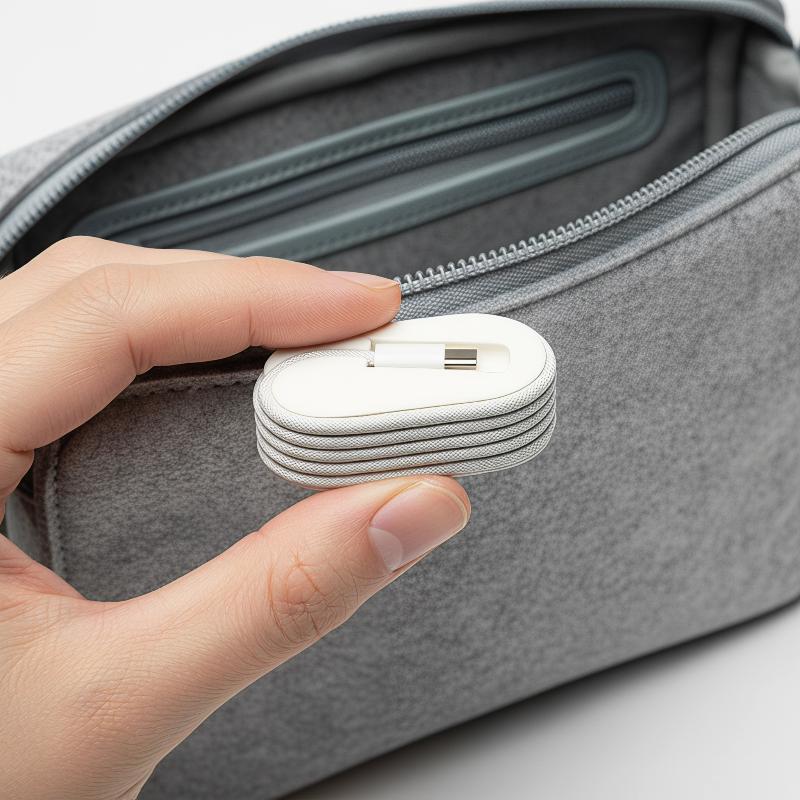New Portable Cable Winder Orga - Travel Cable Organizer ulasan dan harga