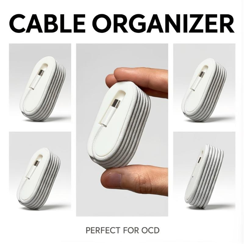 New Portable Cable Winder Orga - Travel Cable Organizer ulasan dan harga
