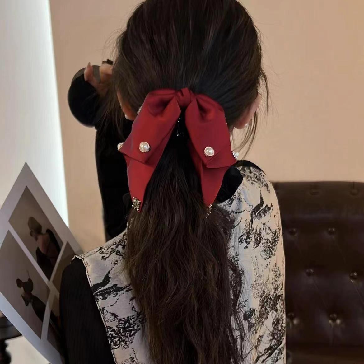 Hepburn style High end silk bo - Hi Tech Accessories ulasan dan harga