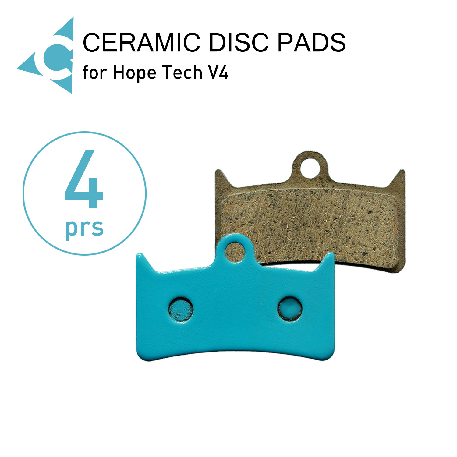4 Pairs Ceramic Brake Pads for - Tech Bike Accessories ulasan dan harga