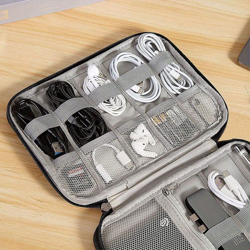 Travel Cable Organizer Bag Por - Travel Cable Organizer ulasan dan harga